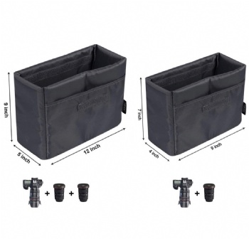 S-ZONE Water Resistant DSLR SLR Camera Insert Bag Inner Case Bag(Medium)